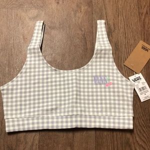 ☀️VANS - CHECKERED SPORTS BRA ☀️